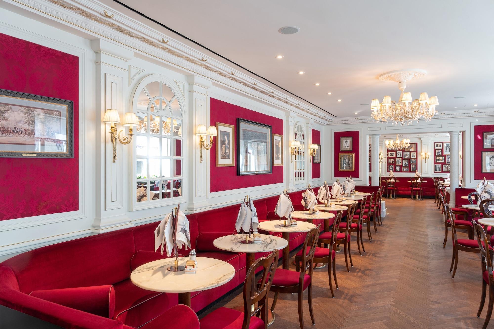 Hotel Sacher Salzburg Eksteriør bilde Interior of the restaurant