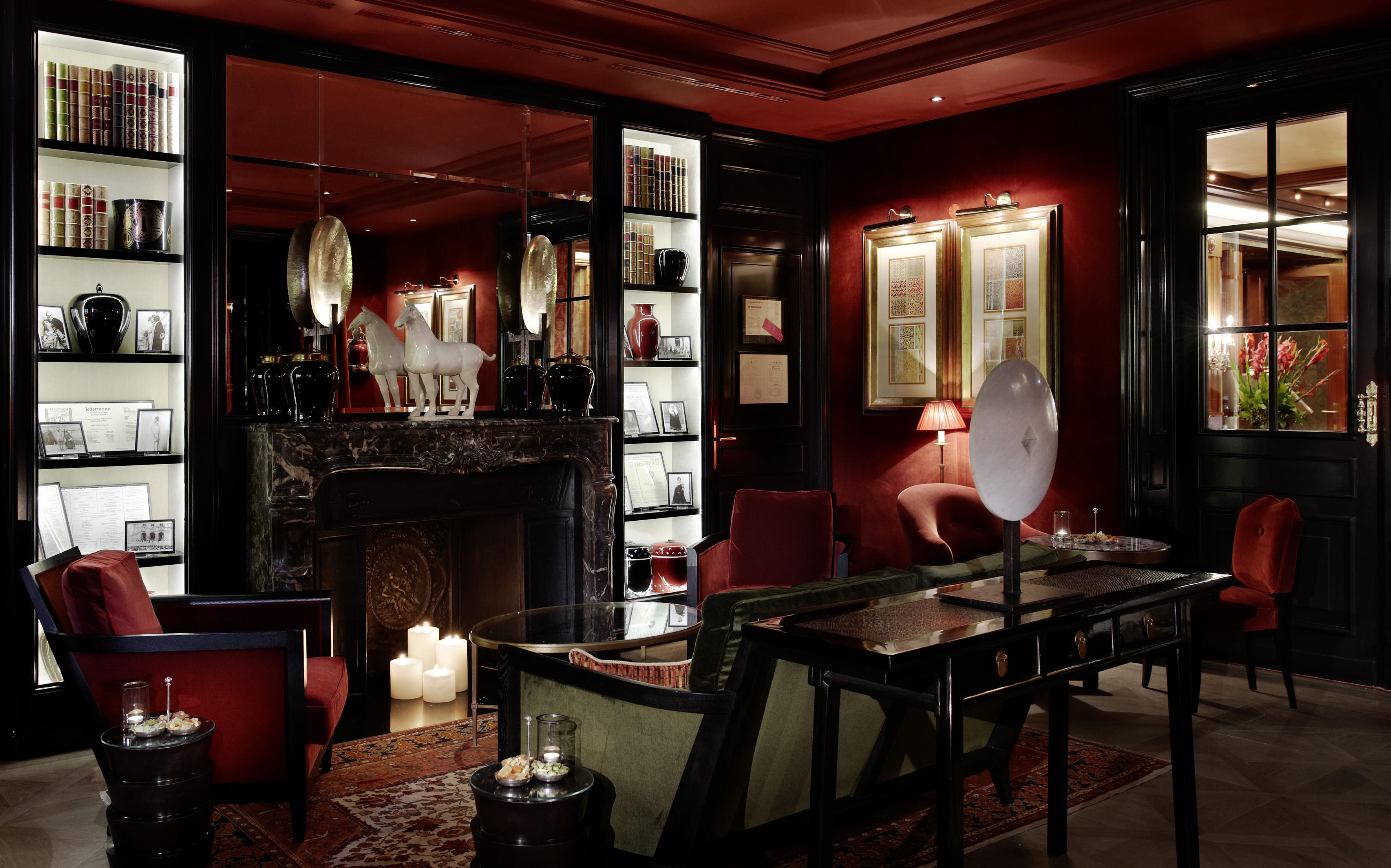 Hotel Sacher Salzburg Interiør bilde The Library