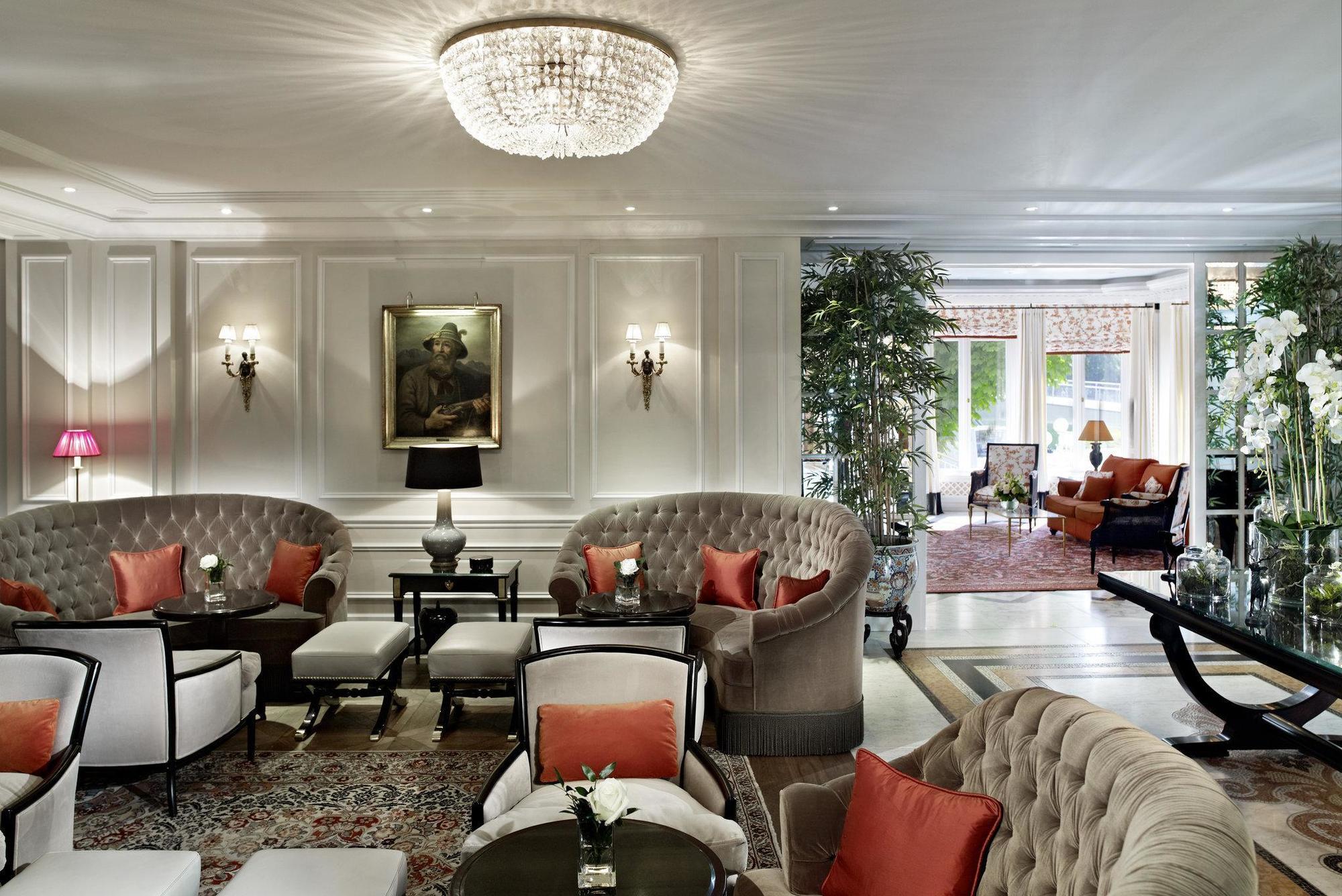 Hotel Sacher Salzburg Interiør bilde The lobby