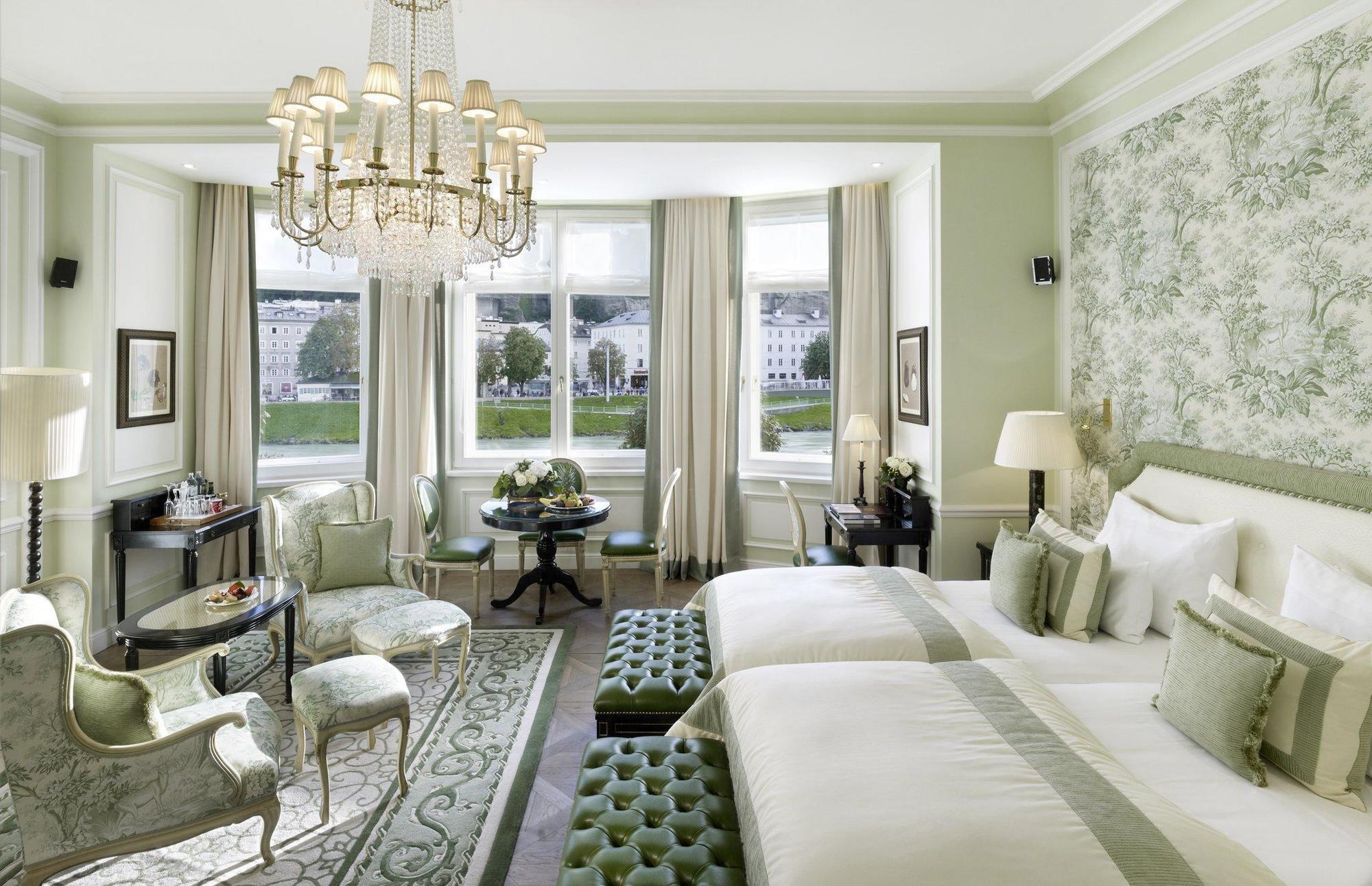 Hotel Sacher Salzburg Rom bilde A suite at the hotel